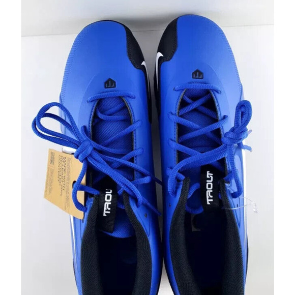 Nike Force Trout 9 Keystone Baseball Cleats Men's Size 13 Royal Blue FB9728-401 - Picture 5 of 9
